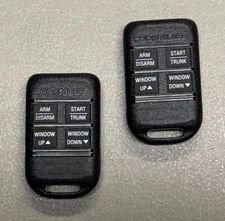 CodeAlarm FCC ID: GOH-FOUR replacement key FOB set of 2