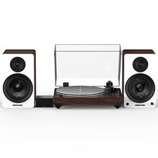 Fluance Rt85 Vinyl Turntable, Pa10 Preamp, Ai61 Powered 6.5" Bookshelf Speakers