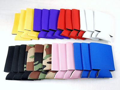 24 Collapsible Drink Coolers For 12 oz. Can or ½ Liter Bottle, Choice of Colors