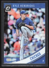 2018 Donruss Optic Kyle Hendricks #76 Chicago Cubs