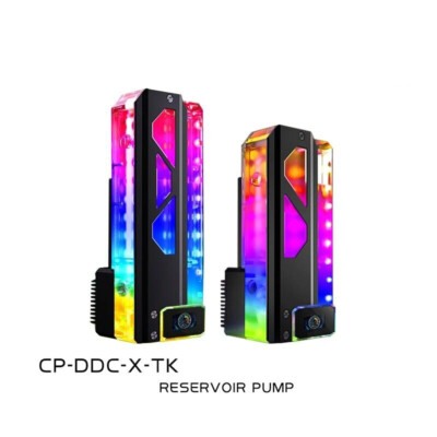 Bykski DDC Pumpe / 220mm/ 180mm Station Stausee w/ Temp Digitalanzeige