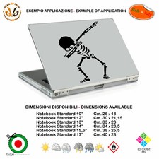 Bolt skeleton skeleton sticker notebook tablet sticker pvc black white cropped