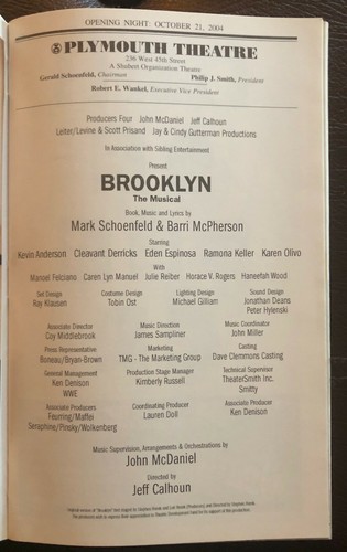 Broadway, Off Broadway & Try-Out Playbill - Picture 136 of 728