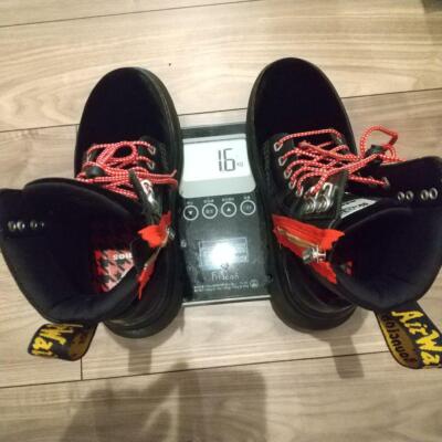 Limited Edition Dr. Martens Atmos Collaboration Black Zip Boots