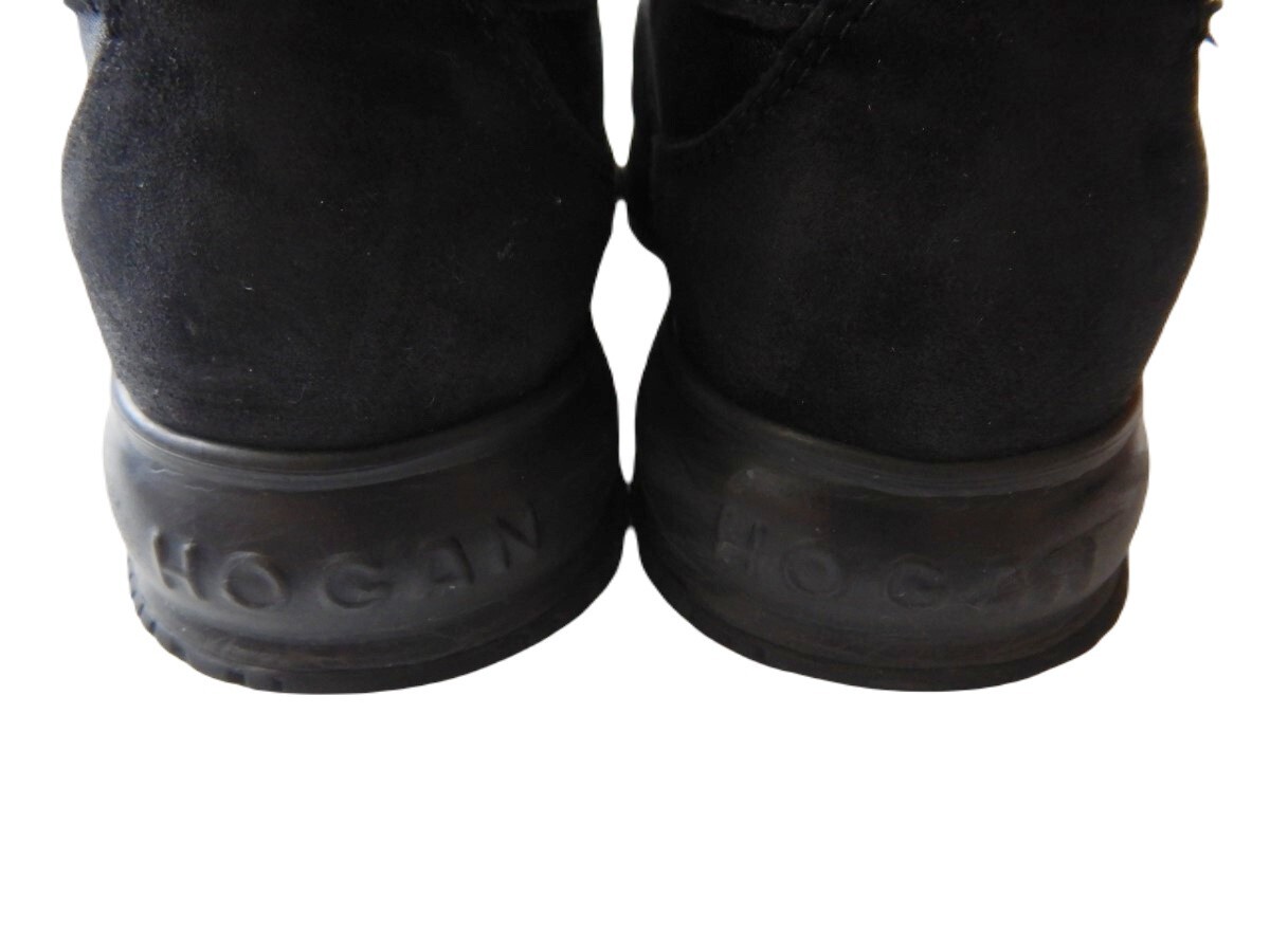 Hogan 'Interactive' 9KE Women's Designer Black Le… - image 8