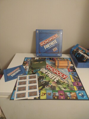 Monopoly Fortnite Collector's Edition Board Game Never Been Played Box Opened