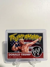 Donald Trump 45th U.S President Custom Made Trading Card (TRUMPAMANIA)