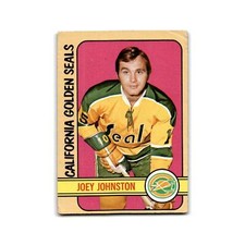 1972 Topps Joey Johnston California Golden Seals #96