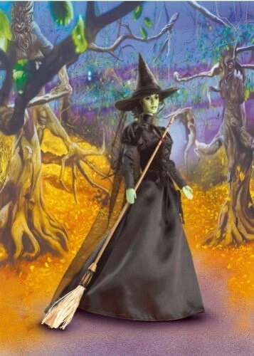 NRFB WICKED WITCH OF THE WEST FANTASY GLAMOUR BARBIE WIZARD OF OZ GOLD LABEL