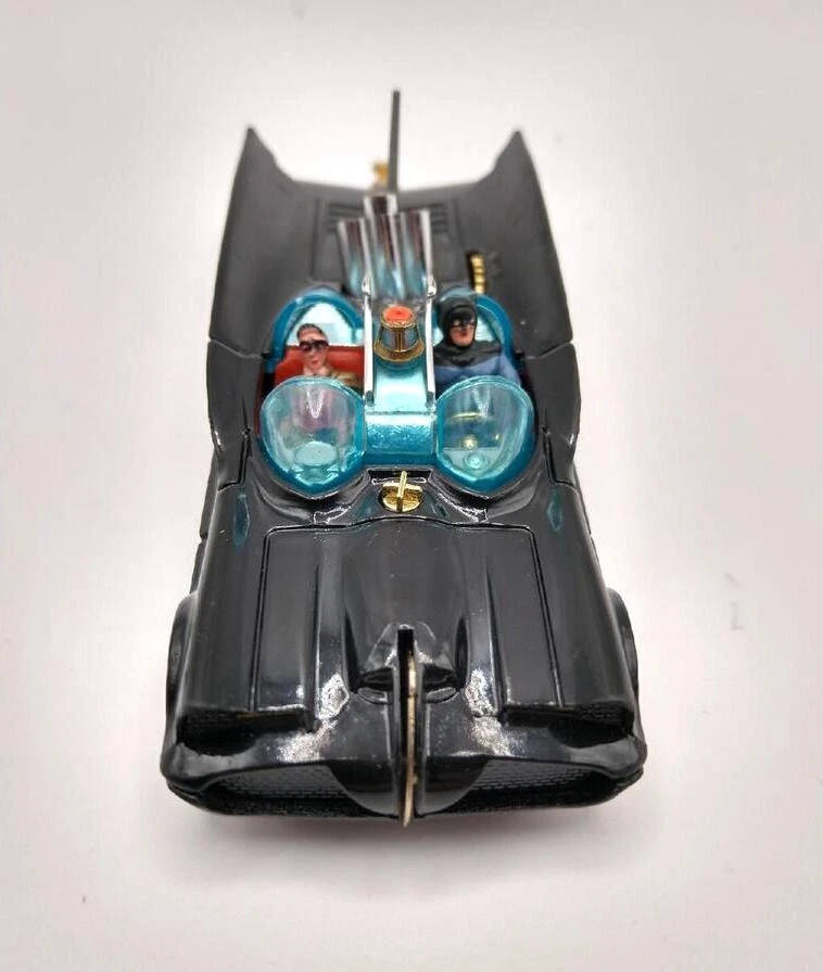 Corgi 267 Batman Batmobile Red Tires Whizz Wheels 1972 Vintage (Refurbished) - Image 4 of 4