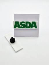 ASDA 3D Print Pin Badge Grocery Store Stan Cosplay Logo Big Shop Fan UK Made