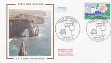 FRANCE 1978 FDC HAUTE NORMANDIE YT 1992