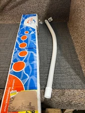 BOX OF 8 Poolstyle APC SUCTION Cleaner Leader Hose White MV200112004PSLL 4'