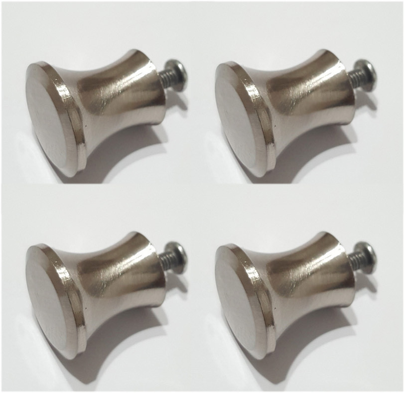 Chrome plated & Diamante Door Knobs Drawer Knobs set of four eBay