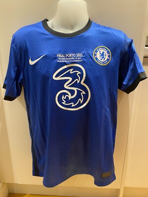 Football Shirts Chelsea Champions League Final Shirt 2021