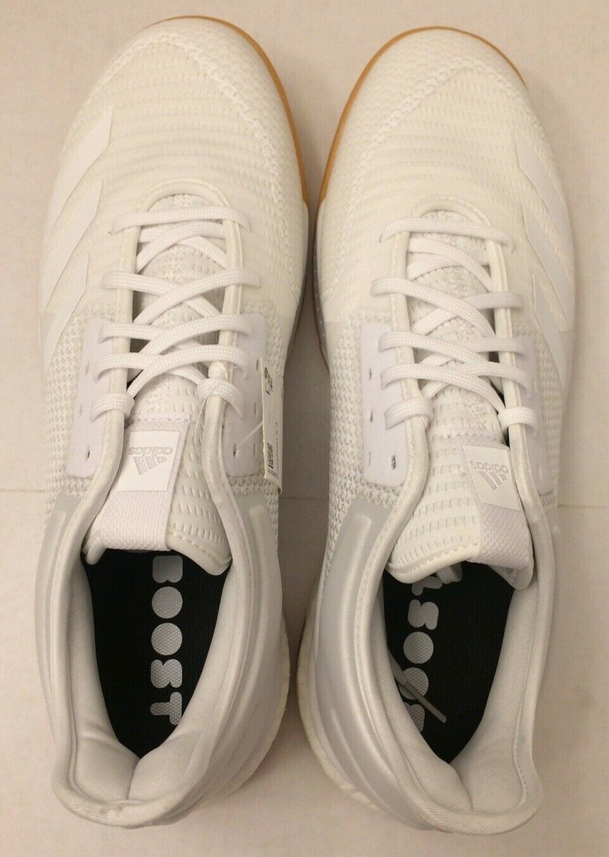 adidas gazelle silver green womens adidas Women's Crazyflight 6 Mid Volleyball Shoe White/Silver / 13
