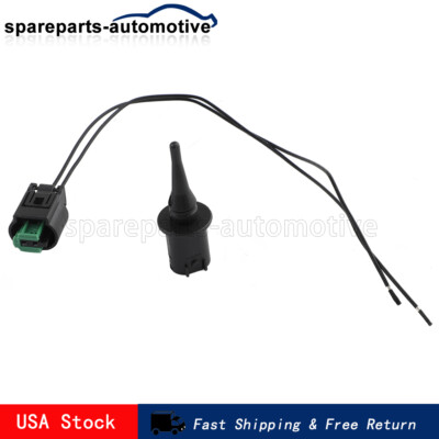 For Mercedes Benz CLK CLS GLK SLS Outer Ambient Air Temperature Sensor & Plug