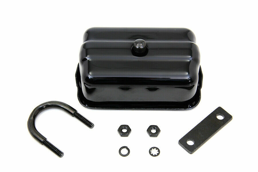 Universal Black Spark Plug Holder with Clamps for Harley Davidson