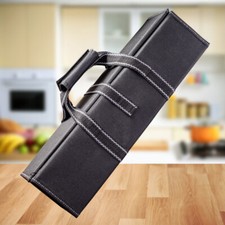 1pcs Black Oil-proof Knives Pockets Portable Waterproof Chef Knife Storage Bags
