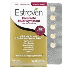Estroven Complete Multi-Symptom Menopause Relief - 60 Caplets - Exp: 06/2027