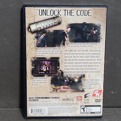 Jeu Le Code Da Vinci Pour Playstation 2 (PS2) - Neuf Sous Blister Scellé