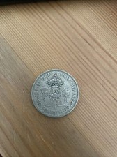 George Vi 1948 Two Shillings Keepsake Old Vintage Coin
