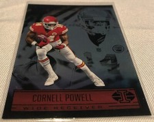 2021 Panini Illusions Football Cornell Powell Kansas City Chiefs Rookie Card #98