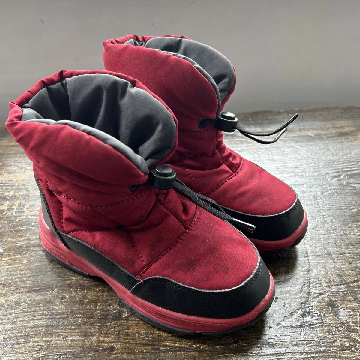 Kids Ocean Laundry Snow Boot Uk Size 12 eBay
