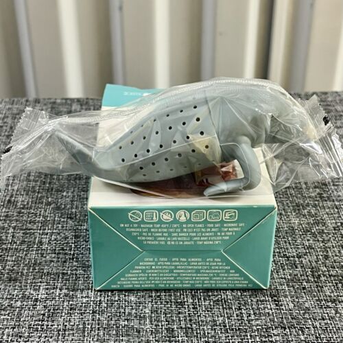 Fred ManaTea Tea Infuser - Food Microwave Dishwasher Safe Silicon, Manatee, Grey - Picture 7 of 10