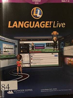 LANGUAGE! Live Student Book Level 2 Units 7-12 - Paperback - GOOD