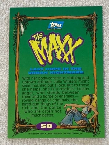 Tarjetas coleccionables Topps The Maxx BASE 1993 ¡¡Sam Kieth!! HOLEFILLERS/ACTUALIZACIONES *RECOGIDA* - Imagen 112 de 172