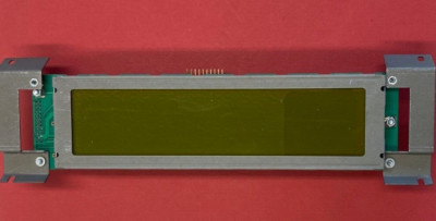 Großes LCD (40mm x 180mm) Display alphanumerisch: M6175NYU-LY mit Treiber