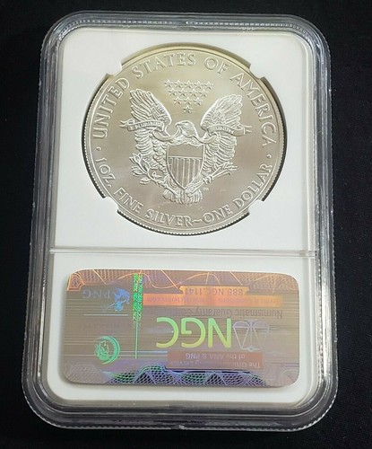 2011 (S) United States Early Release American Silver Eagle NGC MS69 $1 - Picture 2 of 2