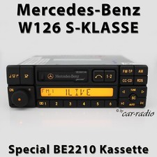 Original Mercedes W126 Radio Special BE2210 Becker S-Klasse V126 Kassettenradio