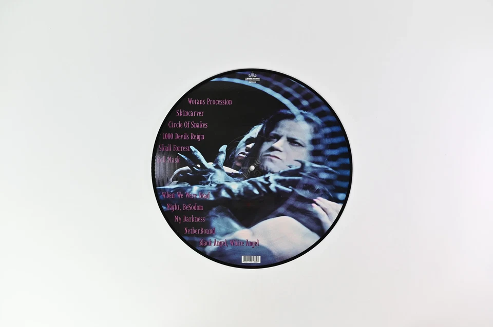 Danzig - Circle Of Snakes Regain Records Picture Disc with Blue Background - Image 2 of 2