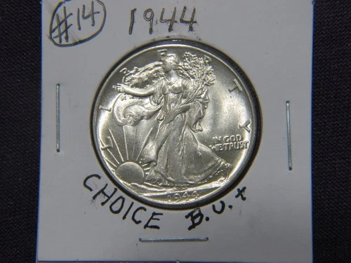 1944-P Walking liberty half in choice B.U.+ condition # 14