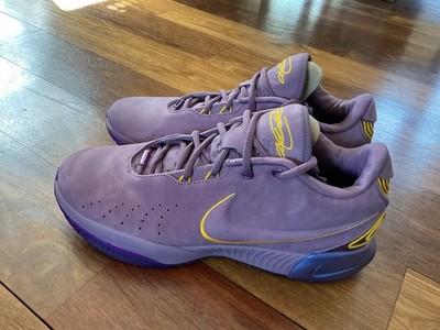 トロンプ・ロレイユ 2023 Nike Zoom LeBron 21 XXI Purple Rain Size 13 Violet Dust Mint