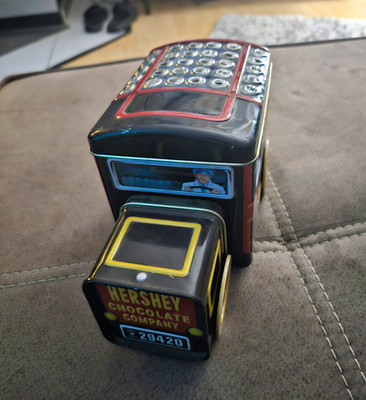 Hershey's Vehicle Series Canister #1 Milk Truck Werbe-Blechdose