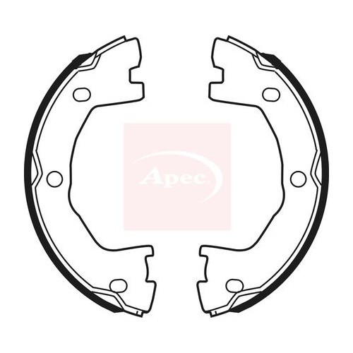 APEC Brake Shoe Set, parking brake SHU779