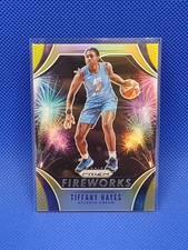 2020 WNBA Prizm Tiffany Hayes Gold Fireworks /10