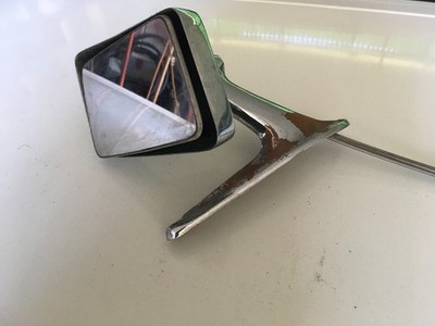1964-66 Ford Thunderbird  LH Outside Remote Mirror for re-chroming mirror Good