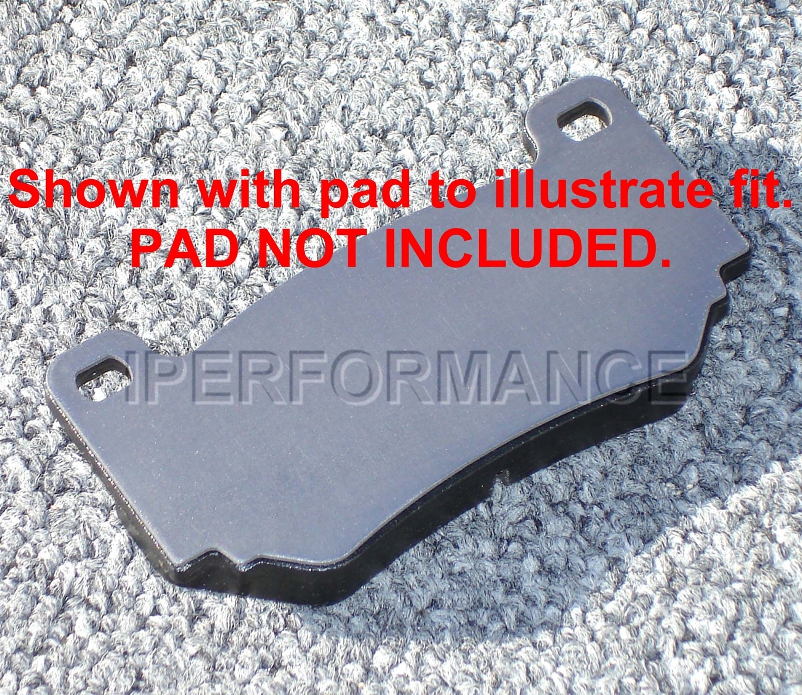 Titanium Brake Pad Shim Heat Shield Set for Lotus Europa S & SE 2006-2010; Front