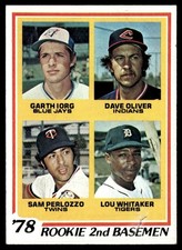 Top 10 Lou Whitaker Baseball Cards 18