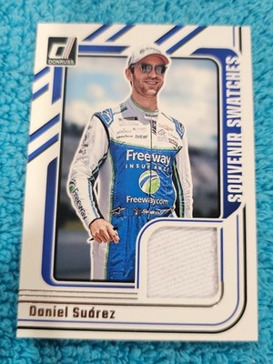 #N 2026 Panini Donruss NASCAR Souvenir Swatches Daniel Suarez #SVS-DSZ
