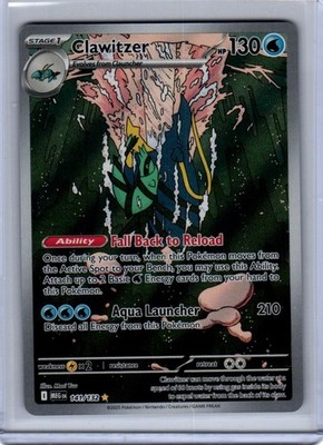 Pokemon Clawitzer IR Illustration Rare
