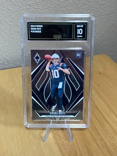 2024 DRAKE MAYE PANINI PHOENIX ROOKIE FOOTBALL CARD #179 GEM MINT 10 PATRIOTS