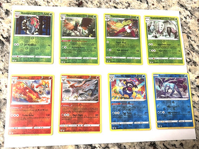 Pokemon TCG Lot of 35 Darkness Ablaze Reverse Rare Holo Cards all Different