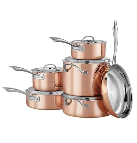 Cuisinart Copper Collection Tri-Ply Cookware 10pc. Set