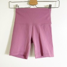 Lululemon Wunder Under Train High Rise Short 6 Pink Women s 2