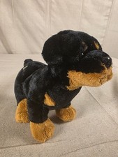 Ganz Webkinz Rottweiler Plush Stuffed Animal HM183 No Code